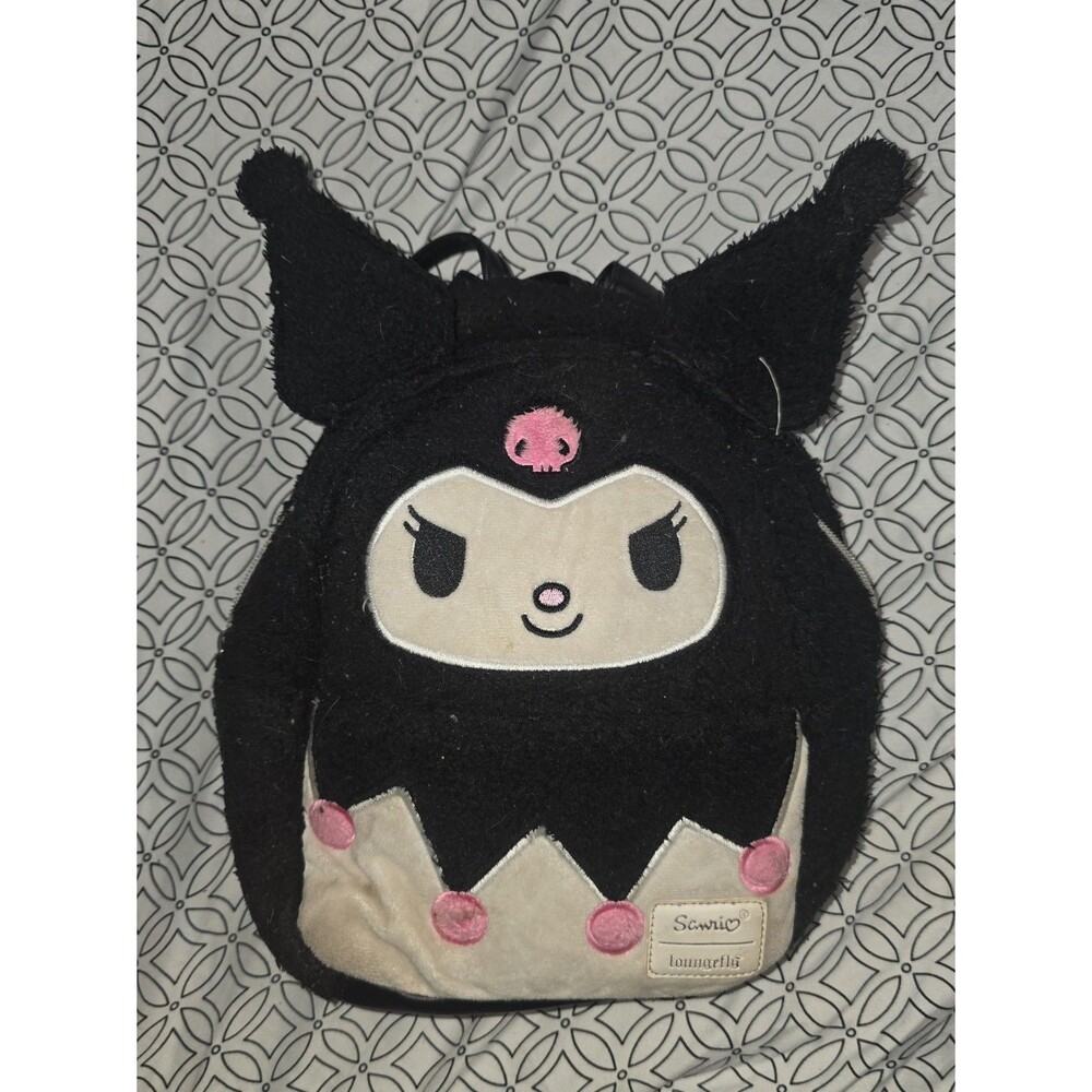 Loungefly Sanrio hello kitty kuromi mini backpack bookbag purse bag tote!